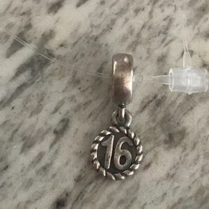 sweet 16 pandora charm